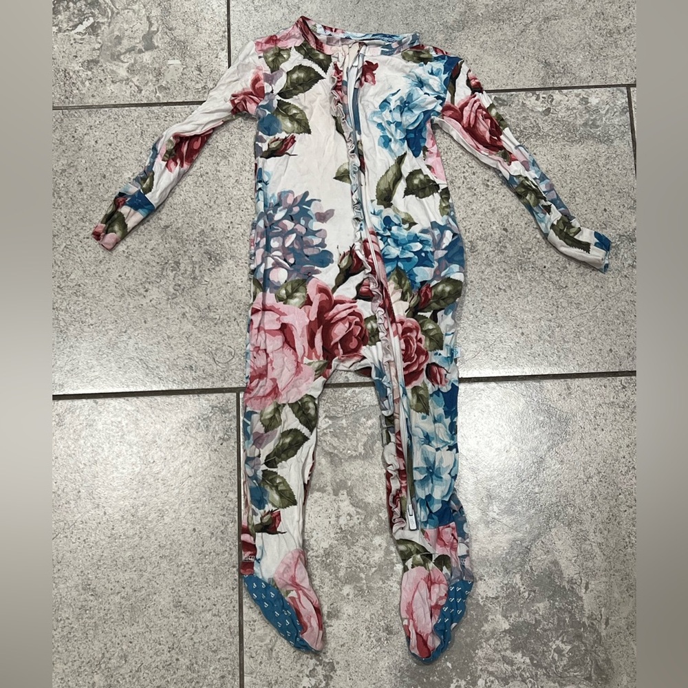 Posh Peanut Footie Romper 12-18 Months